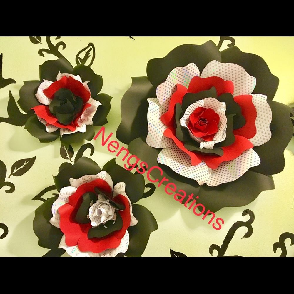 Flower backdrop